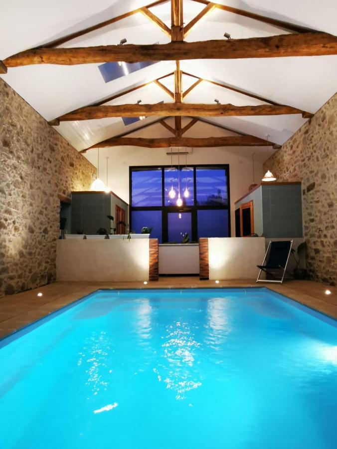 L'Escale Du Bocage Piscine Couverte Chauffee La Flocellière Dış mekan fotoğraf
