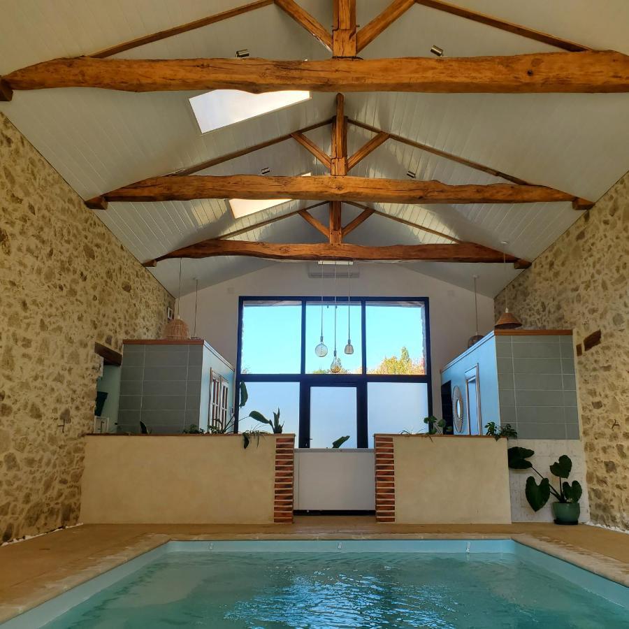 L'Escale Du Bocage Piscine Couverte Chauffee La Flocellière Dış mekan fotoğraf